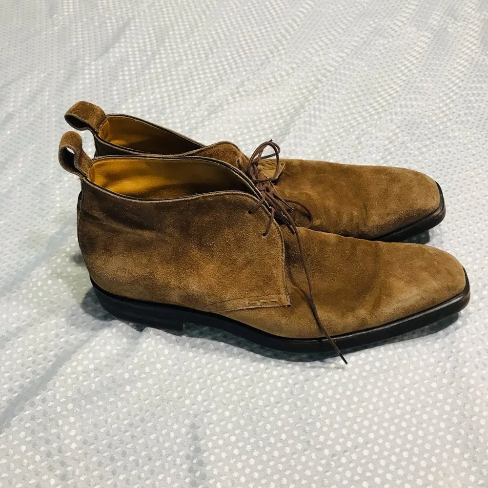 DI BIANCO scarpe suede boots